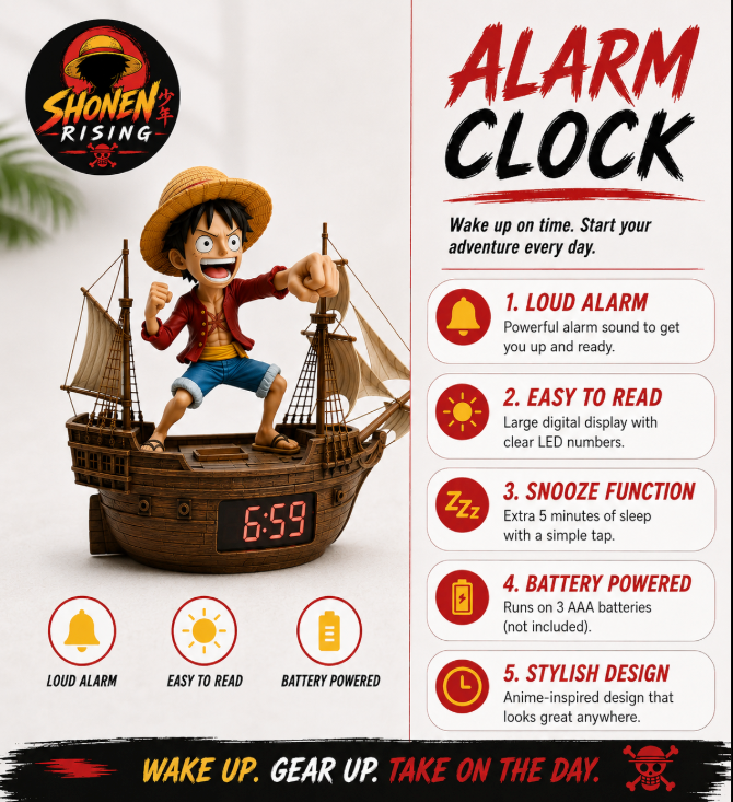 Shonen Rising Alarm Clock™